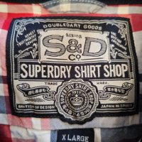 Мъжка риза на марката SUPERDRY, размер  XL, с етикет  Нова!от Швейцария, размер XL, о, снимка 5 - Ризи - 42525622