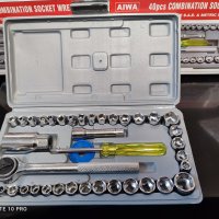Комплект набор инструменти, снимка 5 - Куфари с инструменти - 39058410