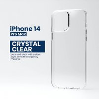 Нов Кристално прозрачен калъф кейс гръб за iPhone 14 Pro Max Защита Айфон, снимка 2 - Калъфи, кейсове - 38188795