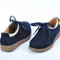 Дамски мокасини от естествен велур - Два цвята, снимка 4 - Дамски ежедневни обувки - 40120275
