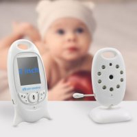 Бебешки монитор VB601 Безжичен 2.0 инчов Аудио Видео Радио Бебешка камера Преносима бебешка камера, снимка 8 - IP камери - 33758042