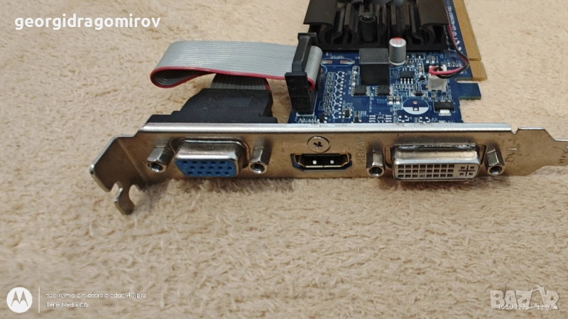 Видеокарта Gigabyte GeForce 210 1GB DDR3 64-bit, снимка 1