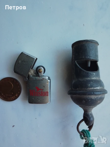 мини запалка ,свирка от 1 св.война, снимка 1