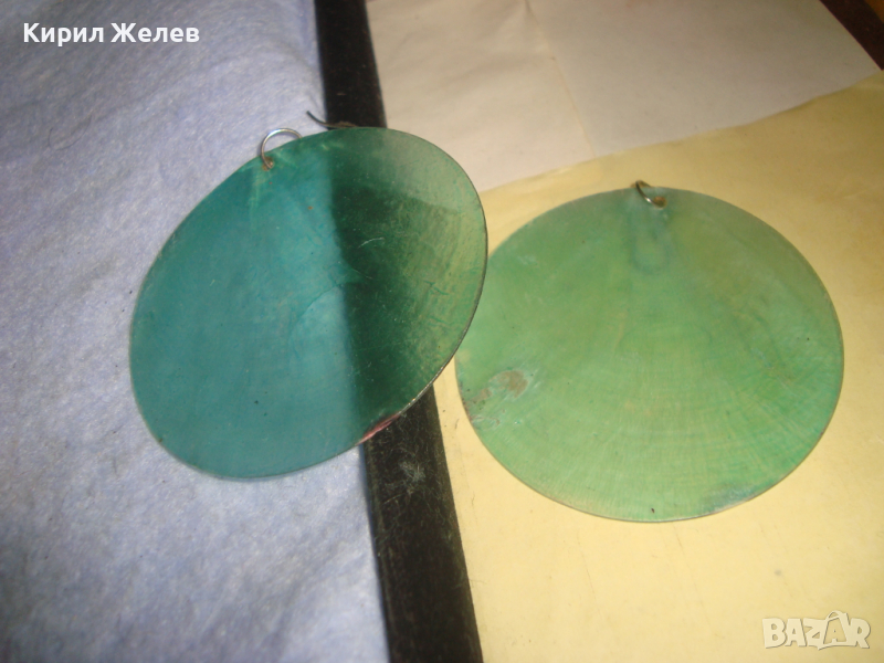 КРАСИВИ НЕЖНИ ВИНТИДЖ СЕДЕФЕНА СЛЮДА АРТ ОБЕЦИ 35961, снимка 1