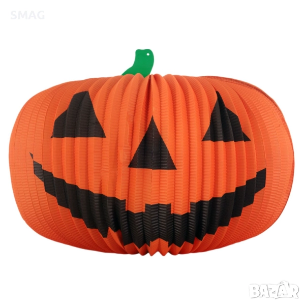 Halloween / Хелоуин хартиена декоративна тиква – 49см_1148570, снимка 1