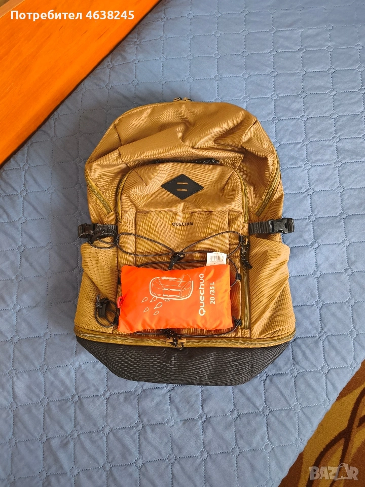 раница + дъждобран, снимка 1