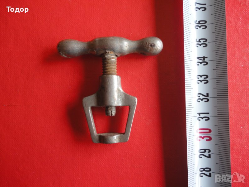 Старинна бронзова стяга , снимка 1