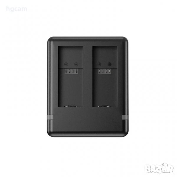 Зарядно устройство за GoPro Hero 9/10/11 Black, За 2 батерии, USB кабел, снимка 1