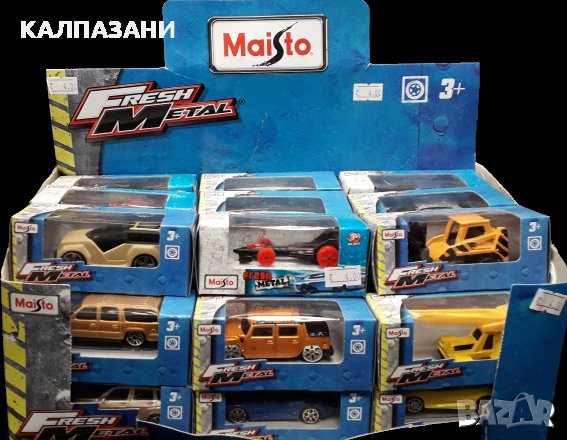 MAISTO КОЛИЧКИ - МЕТАЛНИ - АСОРТИМЕНТ 11001, снимка 1