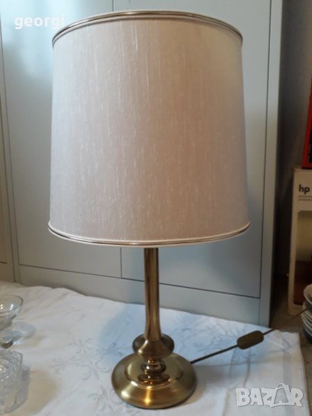 Настолна месингова лампа, снимка 1