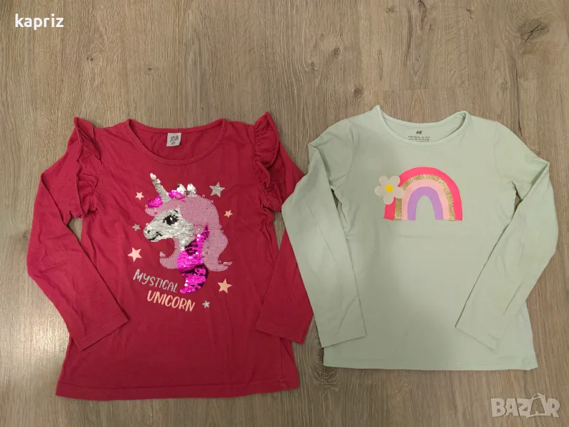 Блузки размер 122/128 , цена 10 лв общо, снимка 1