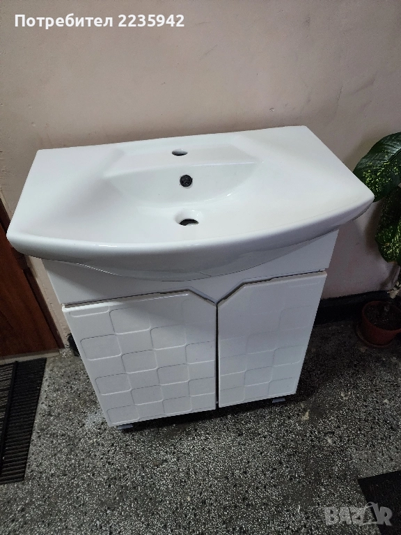 Горен и долен шкаф за баня, снимка 1