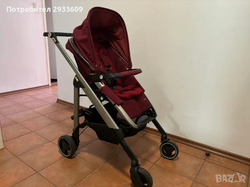 Сгъваема бебешка количка Maxi Cosi Loola-3 с кош и седалка, снимка 1
