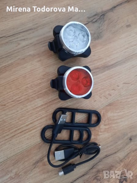 Предни задни светлини за велосипеди, снимка 1