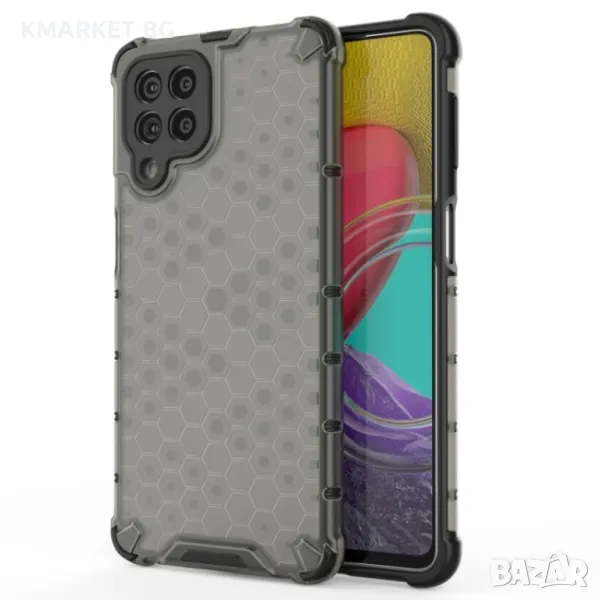 Samsung Galaxy M53 5G Силиконов Калъф Honeycomb TPU и Протектор, снимка 1