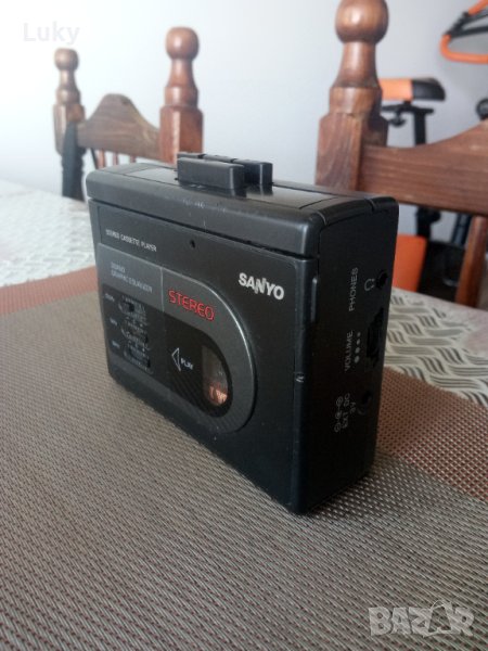 Продавам антика. Оригинален уолкмен(wallkman)-SANYO-M GP29.Стерео.Работещ., снимка 1