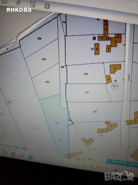 Продавам парцел в с.Езерец общ.Шабла обл.Добрич, снимка 1