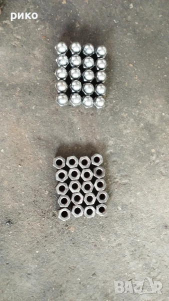 Оригинални гайки за железни и алуминиеви джанти Тойота , снимка 1