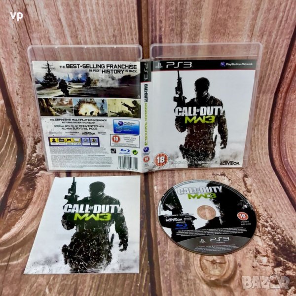 Call of Duty: Modern Warfare 3 Оригинална Игра за Плейстейшън 3, PS3 ЛИЧНА КОЛЕКЦИЯ игри Playstation, снимка 1