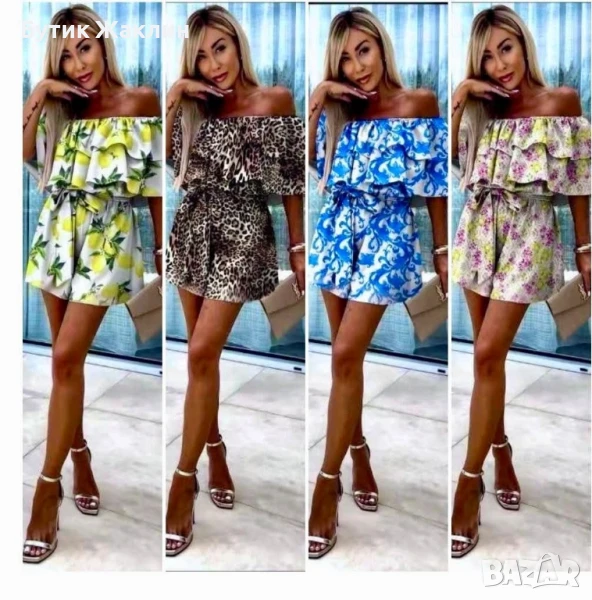 Дамски къс гащеризон , снимка 1