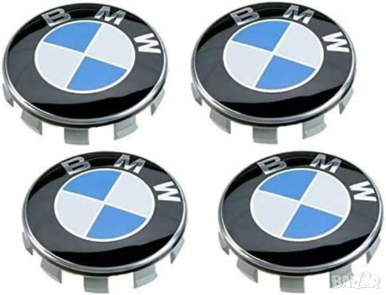 капачки за джанти БМВ BMW клаисически 65мм комплект , снимка 1