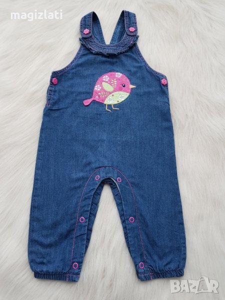 Дънков гащеризон 3-6 месеца, снимка 1