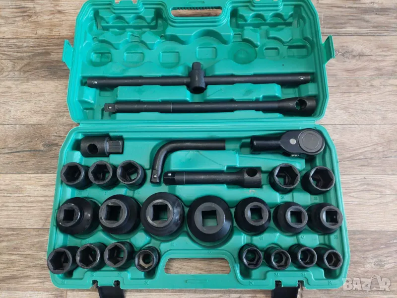 Комплект УСИЛЕНО Гедоре 3/4 -26 части за Камиони ,Автобуси, снимка 1