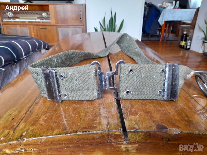 Стар Военен колан #7, снимка 1