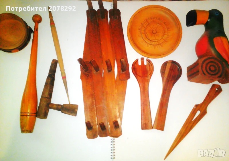 Стари предмети от дърво, снимка 1