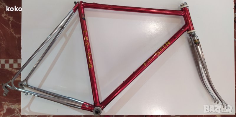 Ретро рамка за шосеен велосипед марка Faustin, снимка 1