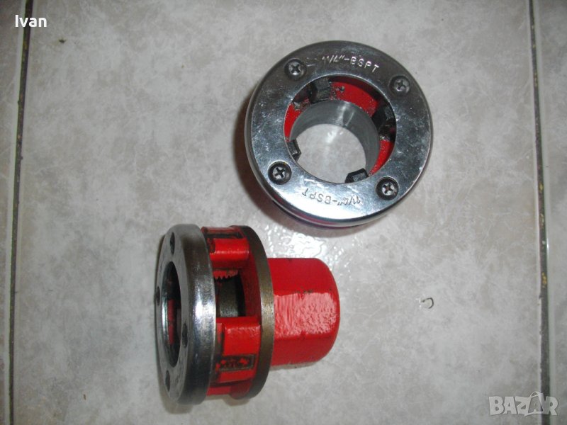 1 1/4" Дясна Резбонарезна Глава BSPT За Винторезка/Винтонарезка REMS EVA ROTHENBERGER, снимка 1