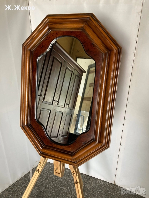 Стенно огледало с масивна рамка, снимка 1