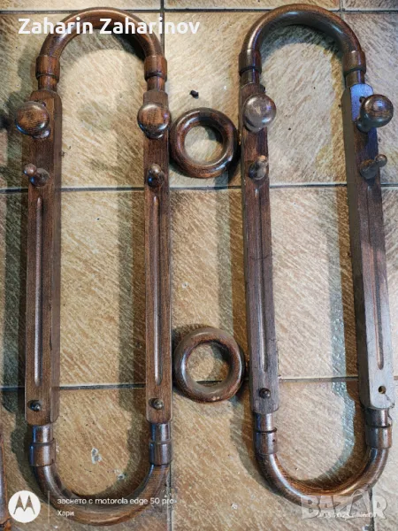 Закачалка дървена , снимка 1