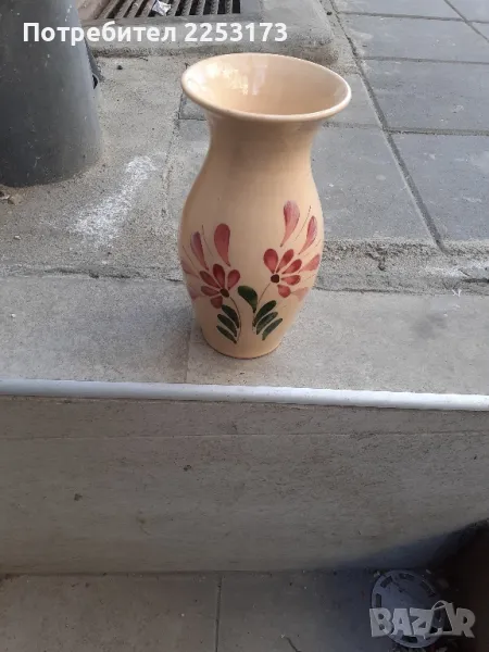 Красива рисувана ваза, снимка 1