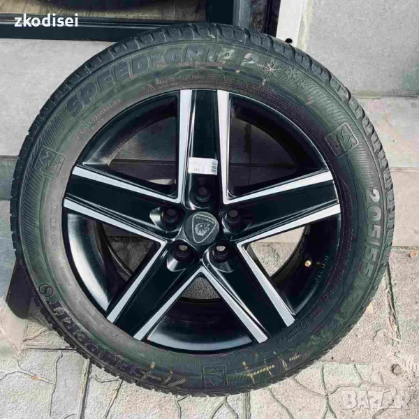 Джанти с гуми Peugeot - 6.5J x 16, снимка 1