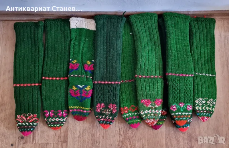 АВТЕНТИЧНИ РОДОПСКИ ВЪЛНЕНИ ЧОРАПИ, снимка 1