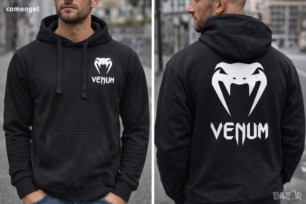 Суичъри Hoodie VENUM  VENOM LOGO SKULL 5 цвята. СУПЕР Качество, снимка 1