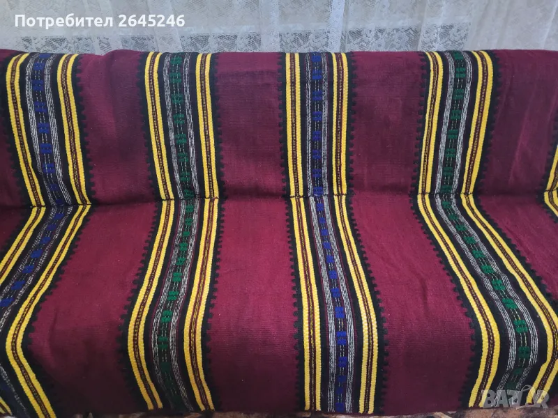 #4 Вълнено домашно покривало , снимка 1