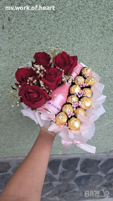 Подаръчна кутия сърце , снимка 1