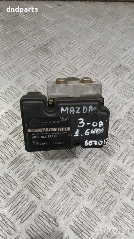 ABS Mazda 3 1.6D 2008г. 10.0970-0108.3 3M51-2M110-CA , снимка 1