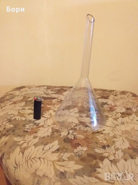 Голяма стъклена фуния, снимка 1