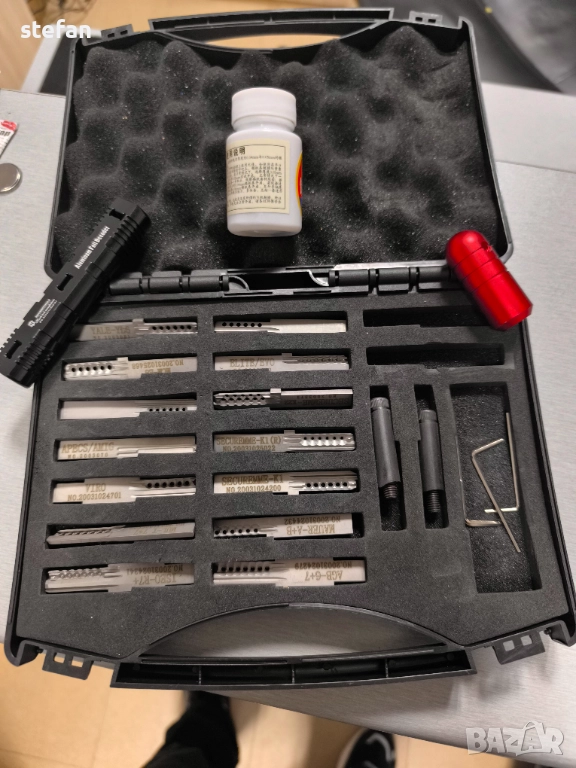 Добавена днес в 17:40 ч.  ключарски инструмент за отваряне на ЯМКОВИ патронници, снимка 1