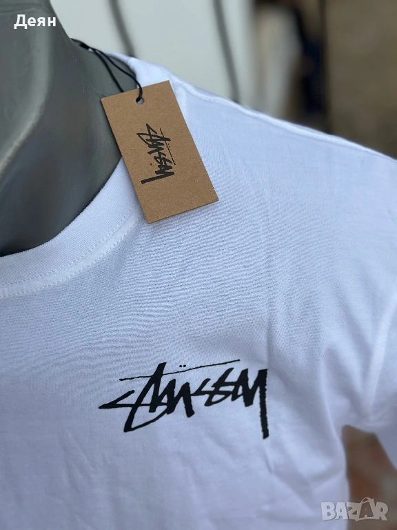 Stussy бяла тениска, снимка 1