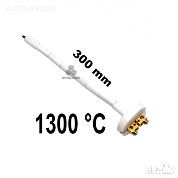 Термодвойка до 1300 градуса, Tип К , Никелхром - Никел , 300 мм, снимка 1