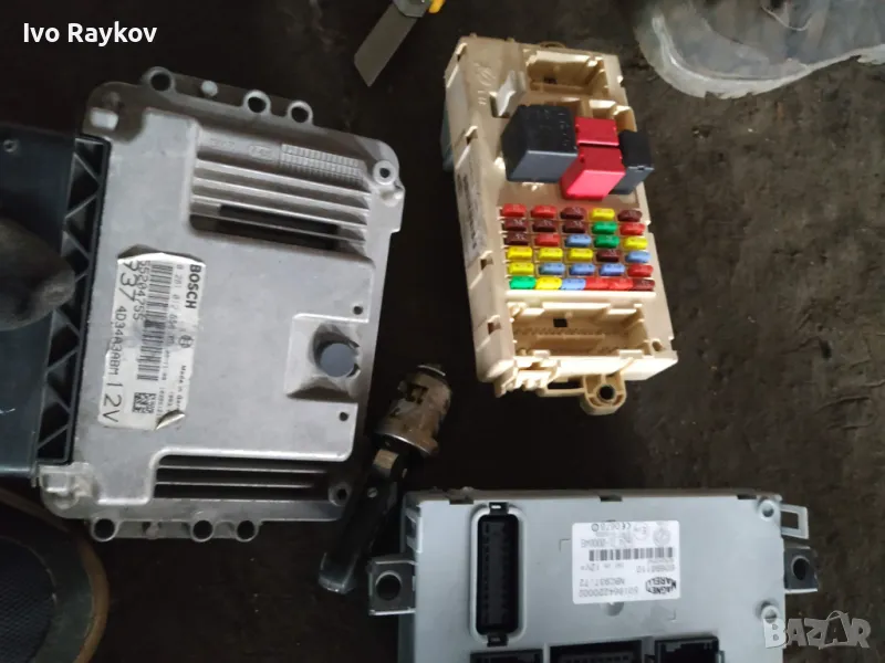 ECU Alfa Romeo 147 1.9JTD 55204755 0281012858 , Komplekt, снимка 1