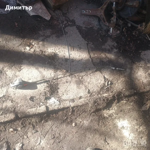 Дръжка Вътрешна + Жило Дясна 2вр. За Форд Фиеста 1991г. / Ford Fiesta 1991y, снимка 1