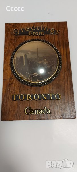Картина- плакет Торонто Канада , снимка 1