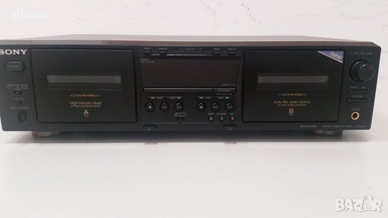Дек Sony TC-WE475 -черен, снимка 1