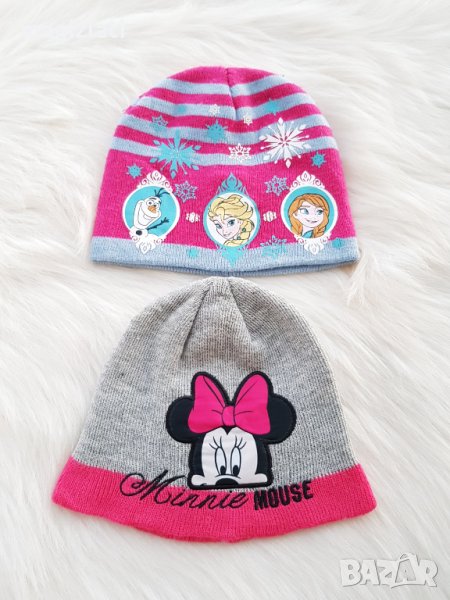 Детски шапки Елза и Мини Маус 3-6 години, снимка 1