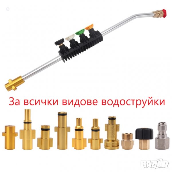 Накрайник / Струйник за всички видове водоструйки Кarcher , Bosch , Lavor , Parkside  и др., снимка 1